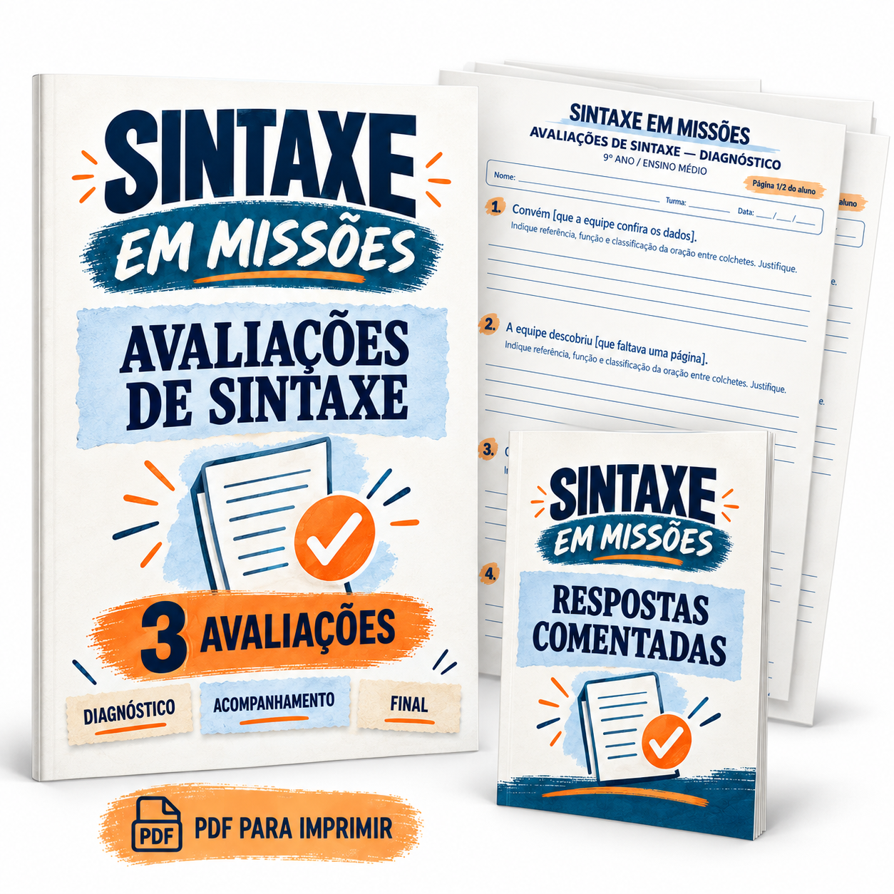 Avaliações de sintaxe